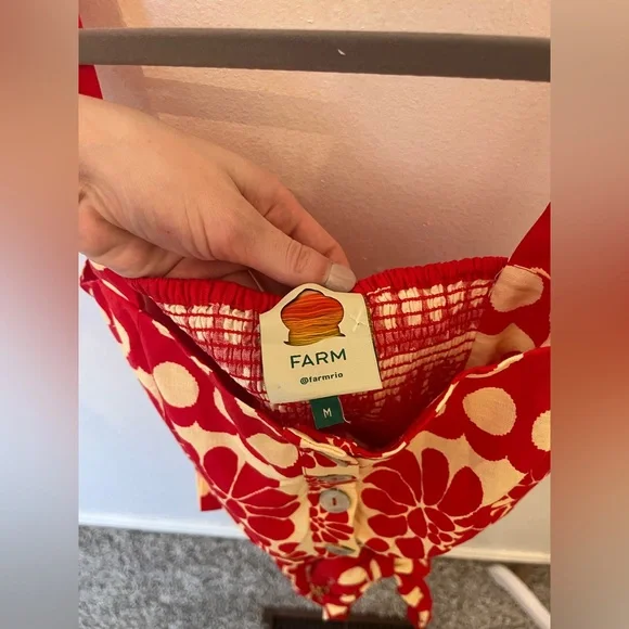 Farm Rio Palermo Romper Sz Medium - Picture 4 of 5